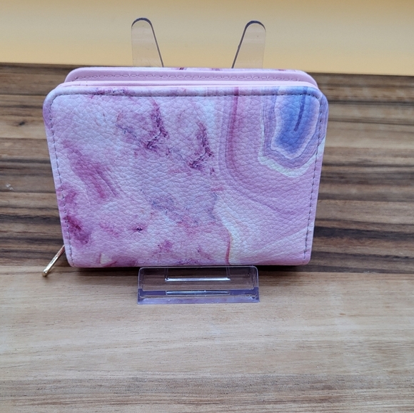 Handbags - Pink Marble Wallet - Very Cute! NWOT